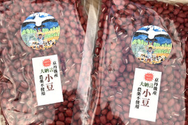 自然栽培　京丹後産　R７年産新豆　京都大納言小豆　200ｇ×２