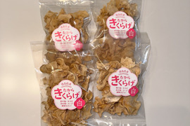 【お鍋にどうぞ】プリプリしっとり☆徳島県産乾燥きくらげ白30g×4