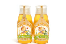 【お得な２本セット】「蜂蜜専用チューブタイプ」
☆〈500ℊ×2本〉純粋国産晩白柚