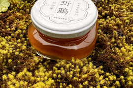野生日本蜜蜂の花粉蜜【非加熱の生はちみつ】110g