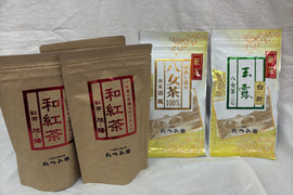リクエスト。和紅茶3つ、清風、玉露白折