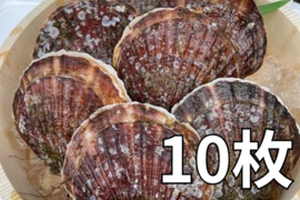 旨くてあまい！３年貝野辺地ホタテ！10枚