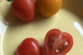 食べ比べ　切ったらハート⁈  美味しくてかわいいトマトベリー　トマトベリーオレンジ　2kg(各1kg 2箱)