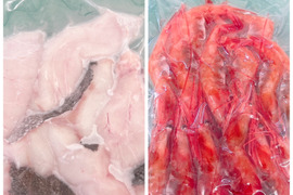 【セット】甘エビ2P600g  真鱈切身３㎏