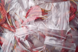 カラッ(｡>﹏<｡)唐辛子小分けパック🌶️🌶️🌶️❗❗40袋入り🌶️🌶️🌶️ばぁばのモノスゴイ野菜✨✨✨