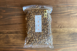 新茶 【三重県 熊野産】　化学農薬化学肥料不使用栽培　稲架がけ天日干し 六条麦茶（250g×2個）セット