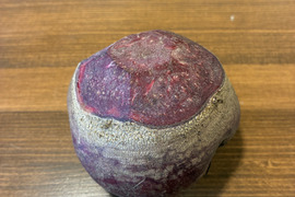 【たっぷり2.5kg】濃厚な甘みのデトロイト種 生ビーツ約10個（葉根カット済）ボルシチやサラダ、スムージーに！［クール便］