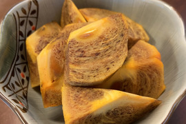 カリッと歯ごたえ抜群！さっぱり甘い！西村早生柿 2.5kg