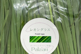 自然栽培　フレッシュレモングラス予約販売　　葉側　５００ｇ　￥２３００