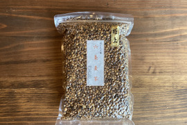 新茶 【三重県 熊野産】　化学農薬化学肥料不使用栽培　稲架がけ天日干し 六条麦茶（250g）