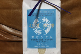 【新米】【ギフト用】幻の米ササシグレ（自然栽培）白米1.5㎏（天日干し）2023年産