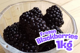 ワインのような深み！大人のブラックベリー｜収穫当日に冷凍 (1kg)