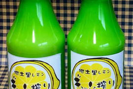 レモン果汁ギュッと搾り150ml二本セット