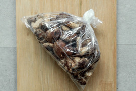 【お得用！】大田区で収穫！東京福しいたけ　サイズミックス(500g・袋包装)