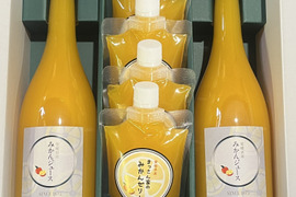 みかん満喫ギフト（みかんジュース2本＆ゼリー4個）