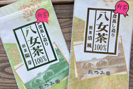 【新茶】🌱𓂃 𓈒𓏸2024年八女茶当店人気の深蒸し煎茶2本セット♡