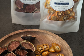 【New】定番いちじく×初登場金柑のドライフルーツセット、国産・農薬不使用・無添加・濃縮・美容　自宅用、贈答用