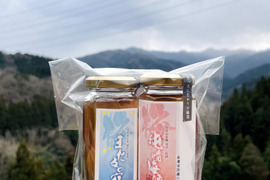 甘辛梅酒　100ml ２本セット　のみくらべ　ギフト　辛口梅酒　本格梅酒　梅の実入り