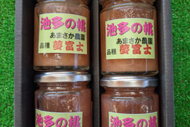 池多産桃ジャム120ｇ4個入り