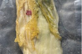 【白菜漬け】群馬県東吾妻町産　白菜1/4〜2/4玉分