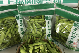 全国えだまめ選手権銅賞受賞🥉『彩の国のブランド』夏の逸品❗️　茶豆風味の枝豆(300g 1袋 5袋)