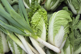 【荷合発送】どちらも堆肥、農薬一切無し　白菜×ネギ