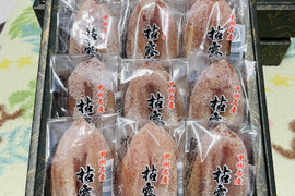 お得パック！甲州百匁柿『枯露柿』（ご家庭用・徳用　約５００ｇ）