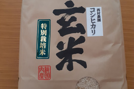 『絶品』西村さんちの美味しいお米　コシヒカリ　玄米10キロ