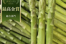 シャキシャキ爽やか夏のアスパラ（ミックスサイズ）