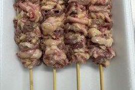 焼き鳥　ハツモト串　心残り　10本
