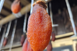 ★幻の柿　大和柿　干し柿　24個　天日干し　無添加自然乾燥品