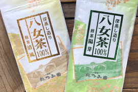 【ポスト投函】2023年新茶⭐︎八女茶当店人気の深蒸し茶2本セット♡