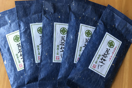 静岡（森町産）深蒸し煎茶【荒茶仕上げ】100ｇ×10本