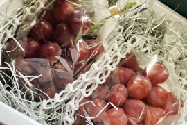 【マイハート】レアぶどう品種　贈答品　ご家庭でも！　２房セット！　１ｋｇ前後