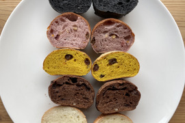 【国産小麦100%】冷凍パン2色10個/栄養価/活力の源/朝活/時短