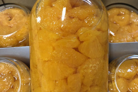 【2本セット】訳あり B級品 青島みかん シロップ漬け ビン詰900g 静岡県産