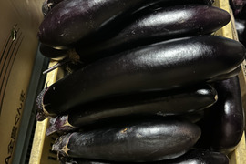 【訳あり】　長なす　群馬県東吾妻町産　4kg