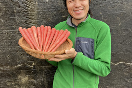愛情たっぷり！自然栽培で育った金時にんじん（1キロ）