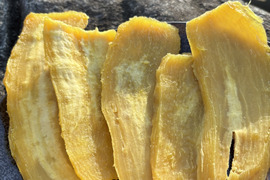 【規格外品】紅はるか　平干し　シロタ　箱バラ詰め3kg