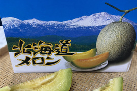 幻の品種！北海道メロンのキング！　青肉『キングメルティ』