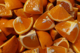 まる美の果汁たっぷり完熟清見オレンジ5kg以上【訳ありジュース用】