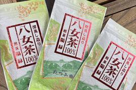 ✨送料分値引き中✨【賞味期限１２月まで値引き中】八女茶煎茶100g×3本セット　限定4セット