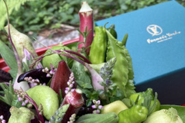 【夏ギフト】【お中元】野菜ブーケ BOXタイプ【カラフルなミニ野菜】【お誕生日】【開店祝】【周年祝】【お供え】