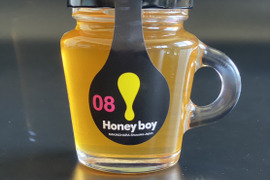 月花で選べる！国産天然生はちみつ【HoneyBoy】1瓶【08】8月採蜜