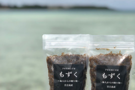 常温保存１年可能！塩漬けもずく（400g×4パック）