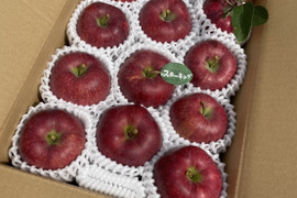 🍎希少品種🍎【スターキング】家庭用約3キロ9～15玉 ID167296