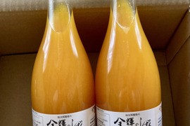 【糖度14度以上の樹上完熟みかん使用】果汁100％ジュース！　「金輝のしずく」　　720ml×2本