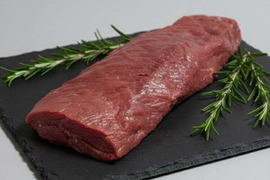 えぞ鹿肉ジビエ『極まる旨さ赤身のモモ肉』