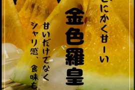 【雅】糖度13-17以上【金色羅皇】『大里果樹園のスイカ』4Ｌ-5Ｌ