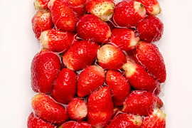 冷凍いちご1kg（500g×2袋）｜ヘタ取り済み・真空冷凍｜宮崎県産やよいひめ｜スムージー・ジャム用（家庭加工向け）